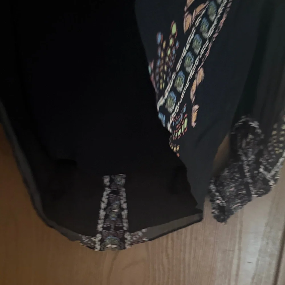 Hale Bob Black and Purple Floral Blouse - Picture 5 of 12